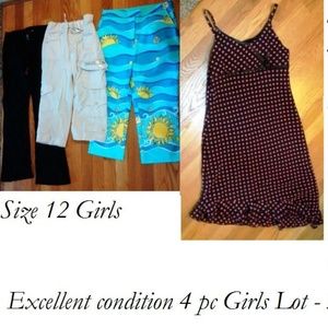 4 pc Girls SZ 12 Lot Lilly Pulitzer Capri LimitedTOO Dress